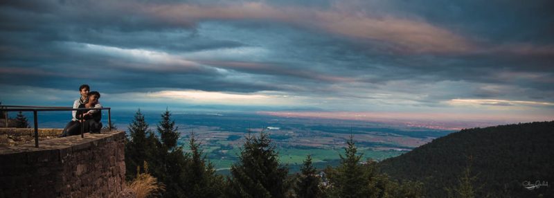 photo de couple au mont saint odile