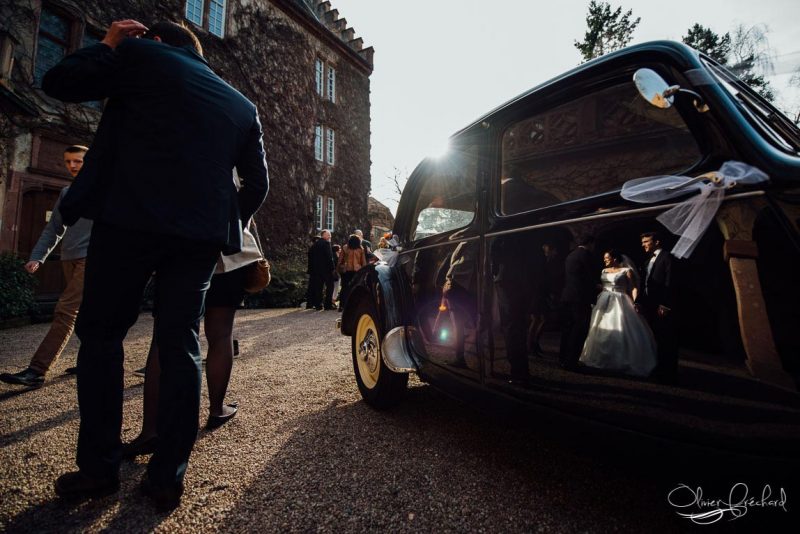 Photos de mariage au château de Kientzheim en Alsace