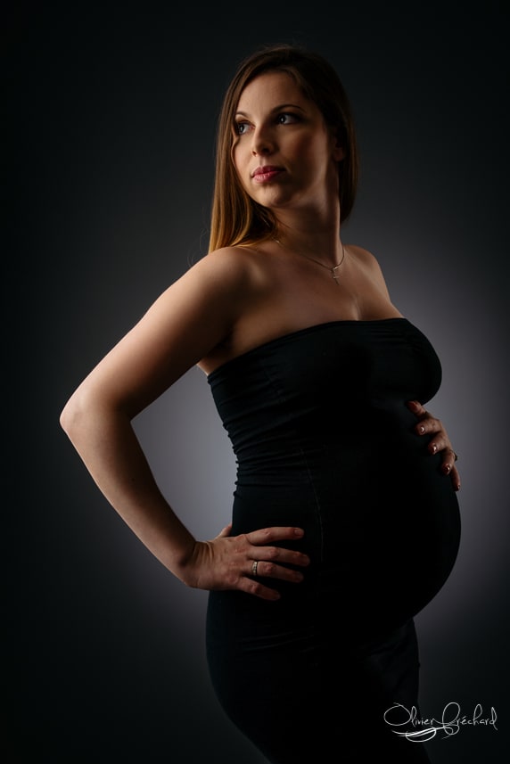 Photo de grossesse en Studio à Strasbourg