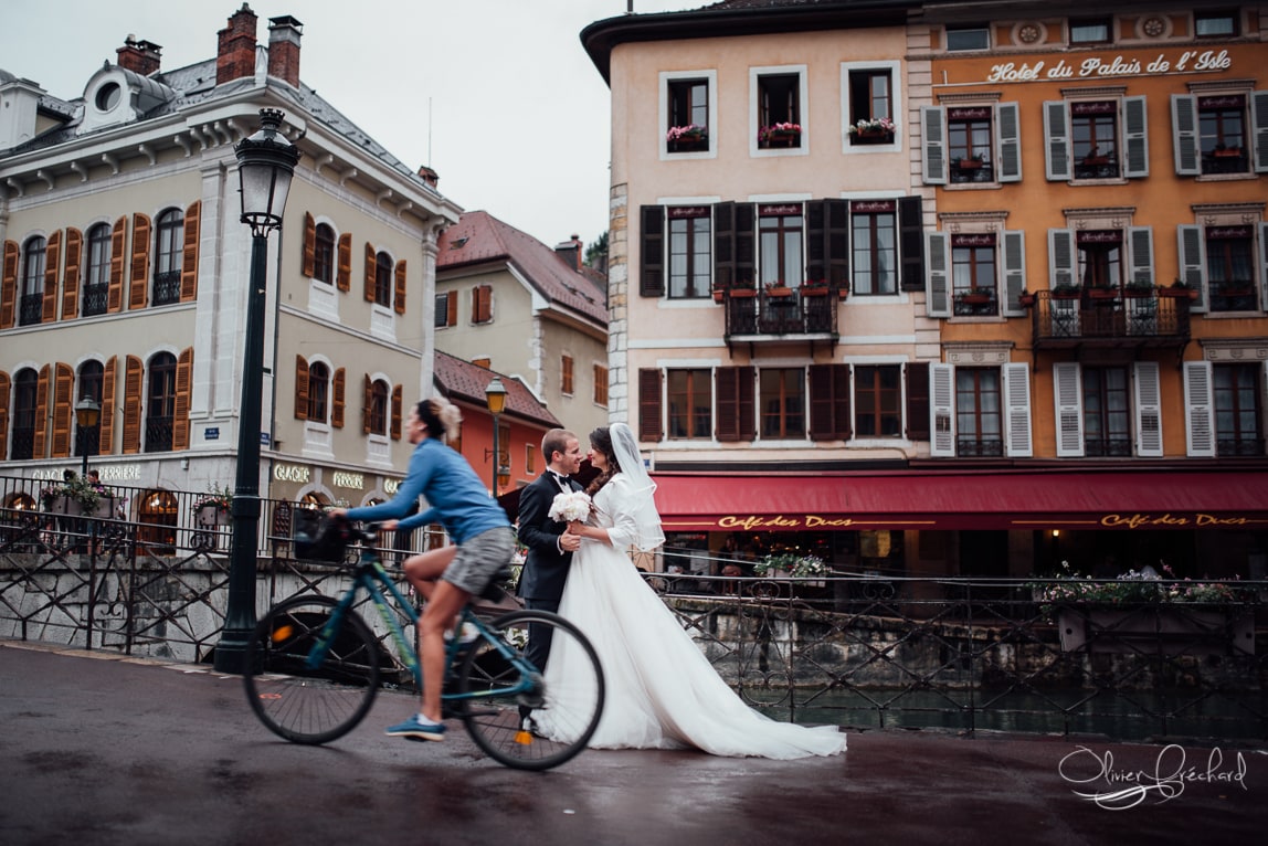 photos de mariage à Annecy ville et lac