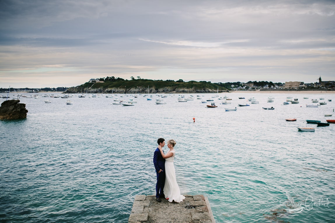 Photos de mariage en Bretagne à la mer