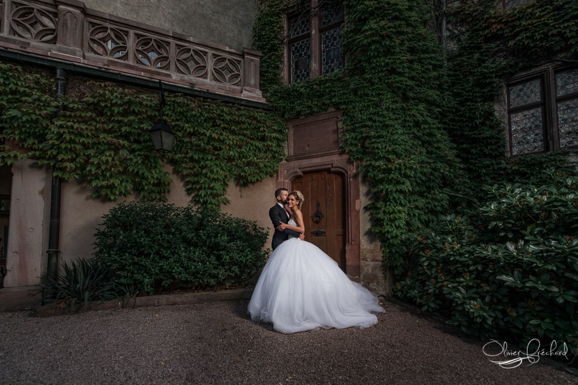 photos de mariage au château de kientzheim confrérie saint Etienne