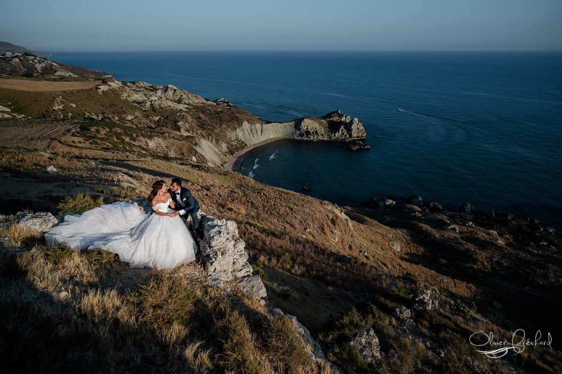 Photos de mariage originales en Sicile par Olivier Fréchard