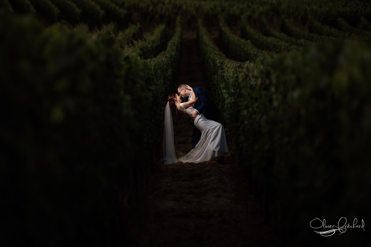 photo de mariage dans le vignes d'Alsace par Olivier Fréchard