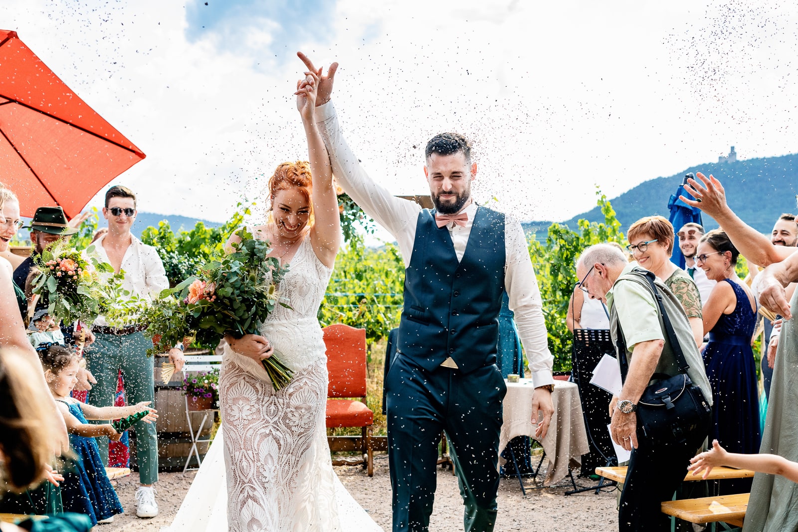photos de mariages au domaine Achillée en Alsace