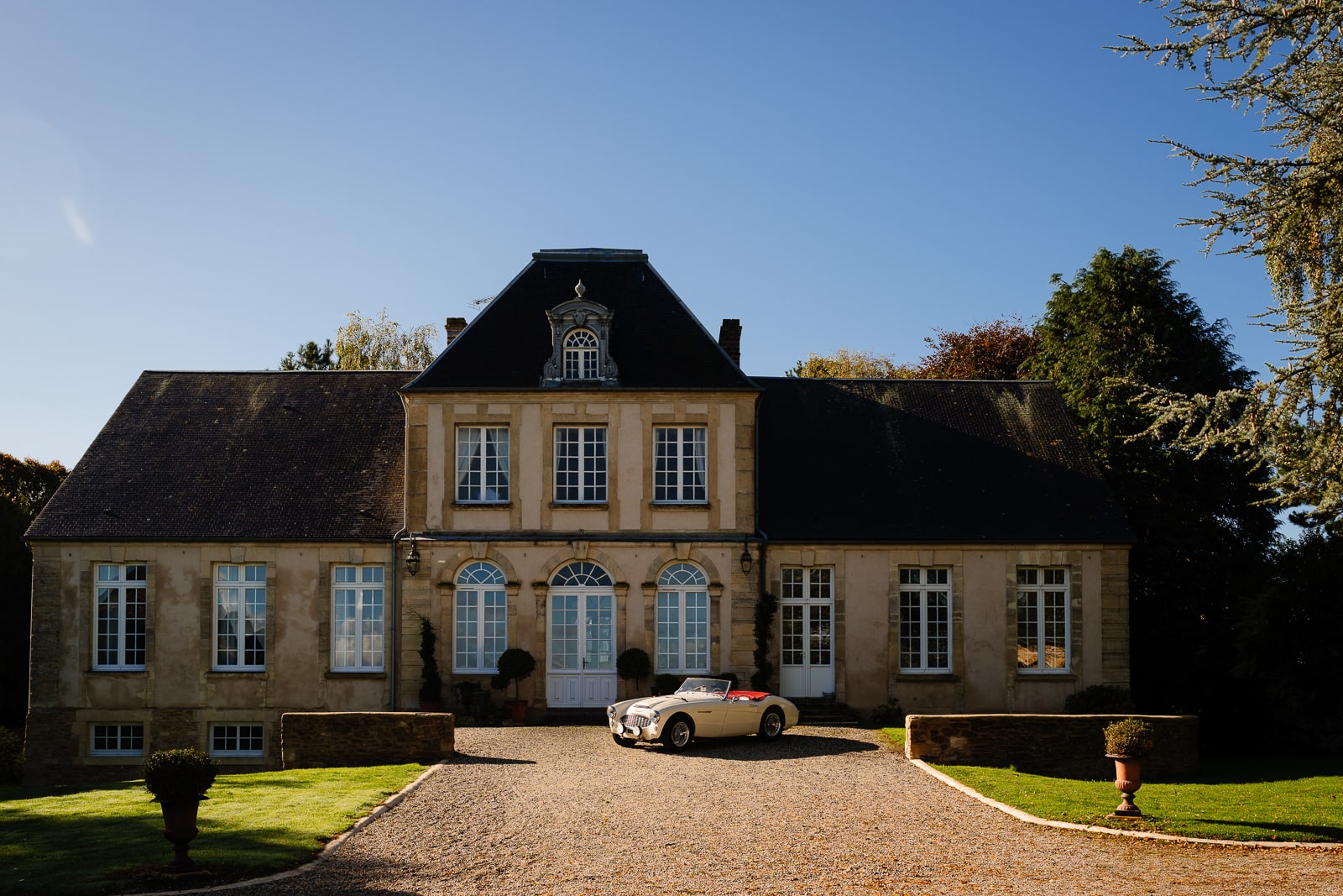 Photo de mariage au Manoir de Chivré