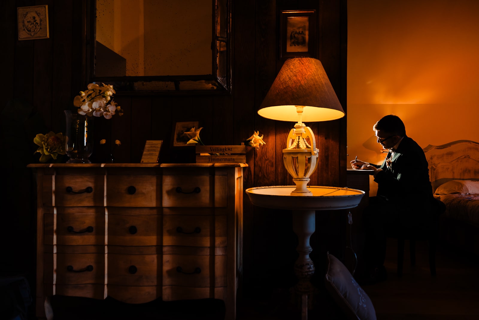 Photo de mariage au Manoir de Chivré