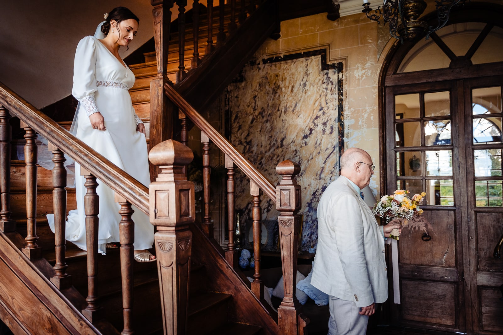 Photo de mariage au Manoir de Chivré