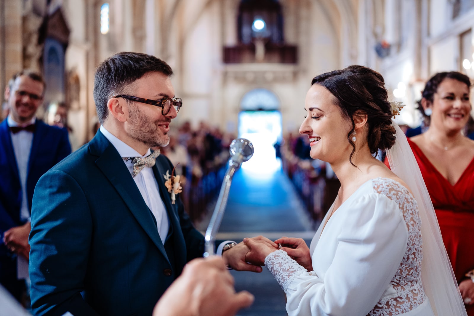 Photo de mariage au Manoir de Chivré