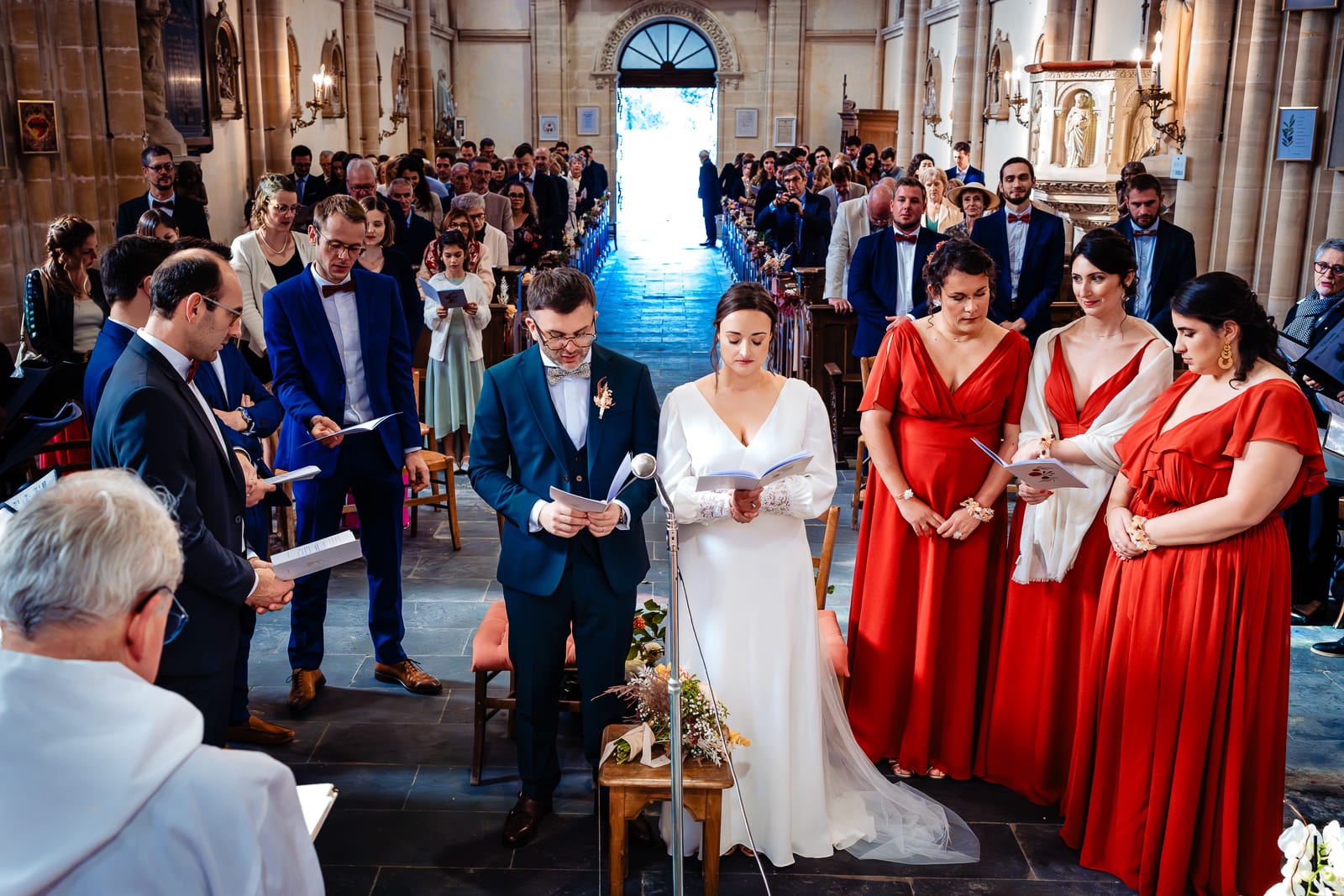 Photo de mariage au Manoir de Chivré
