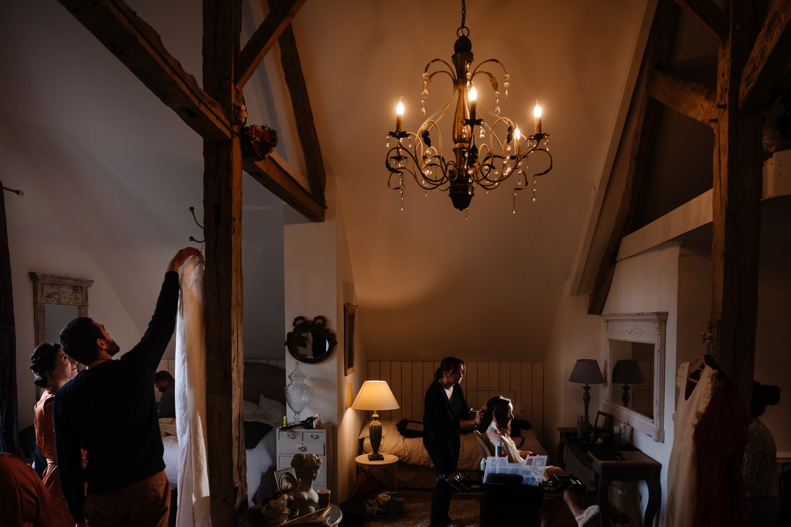 Photo de mariage au Manoir de Chivré