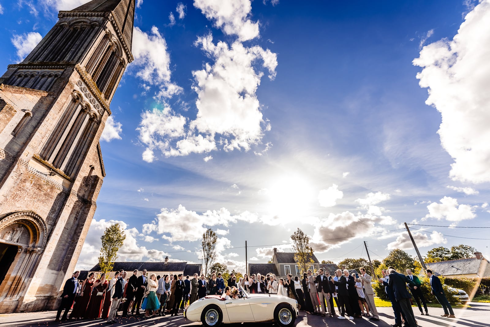 Photo de mariage au Manoir de Chivré