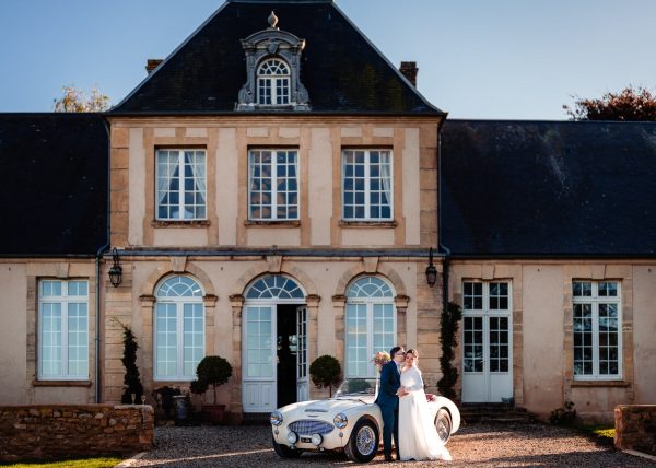 Photo de mariage au Manoir de Chivré