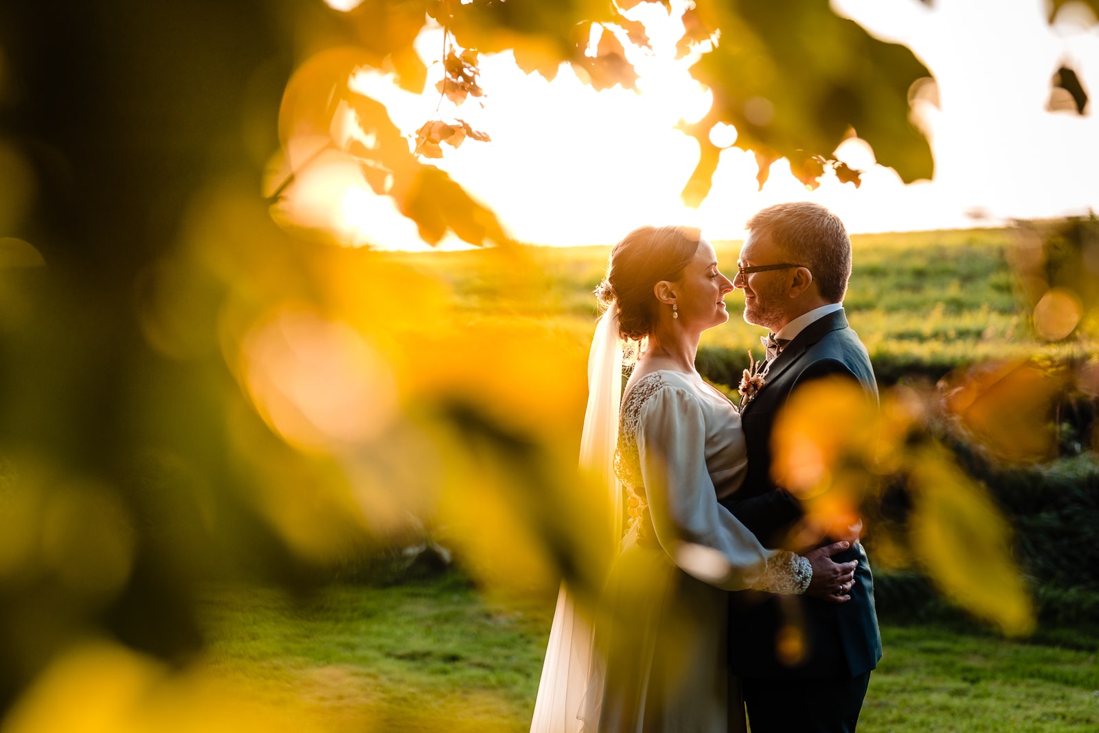 Photo de mariage au Manoir de Chivré