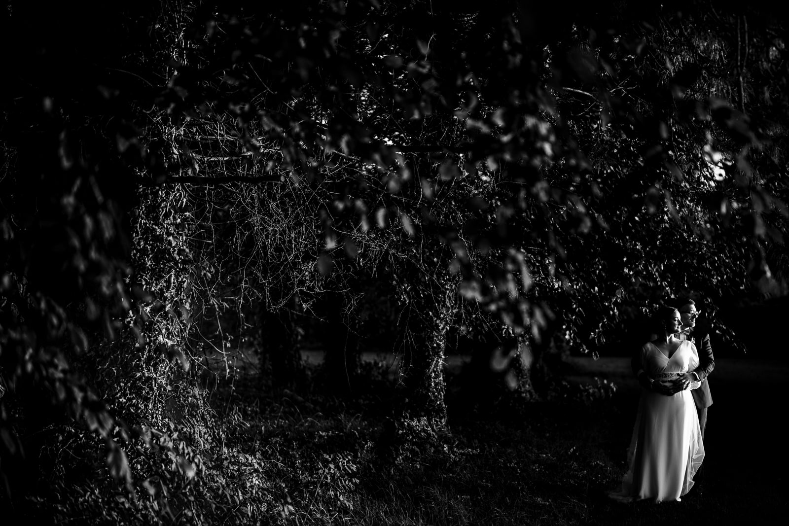 Photo de mariage au Manoir de Chivré