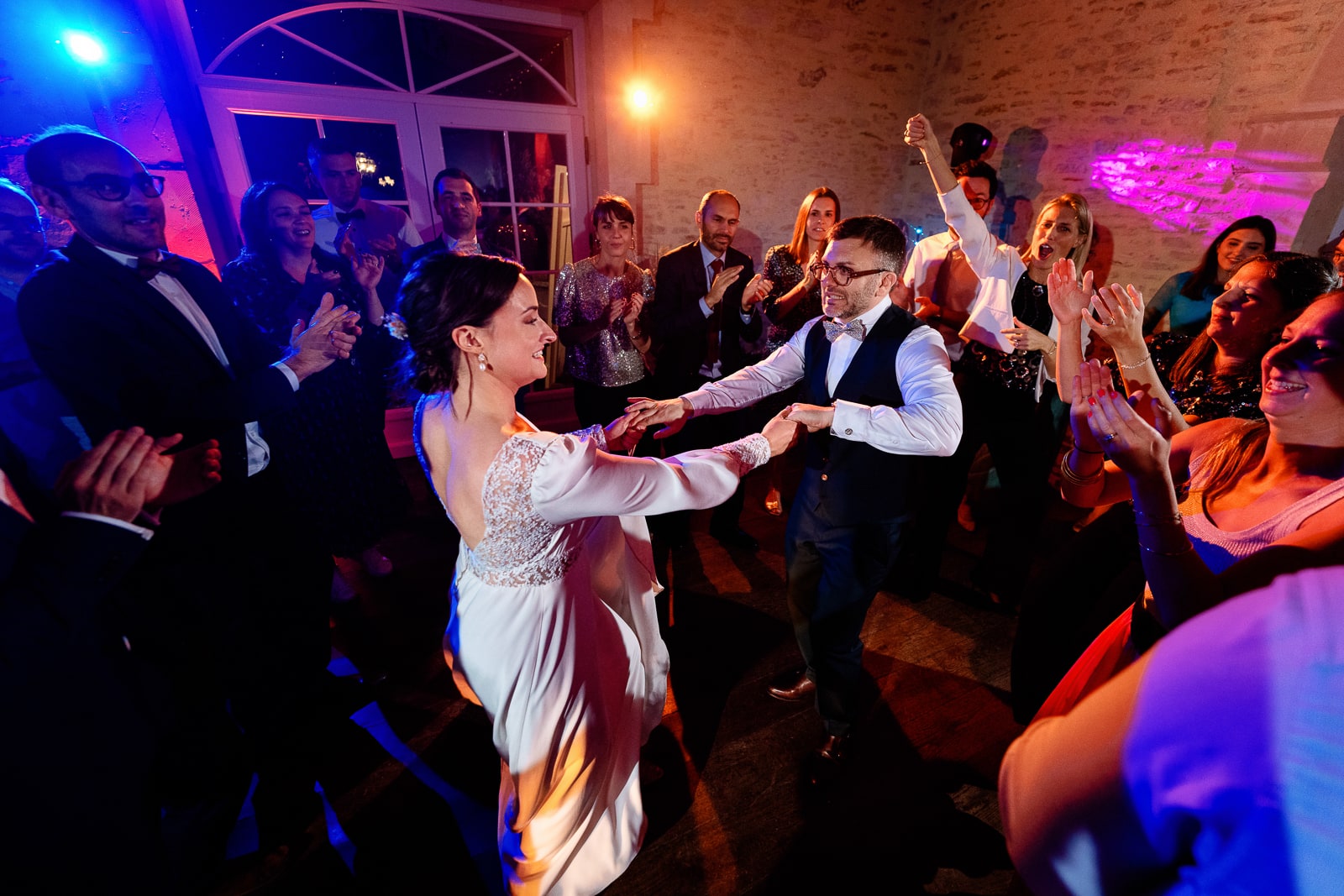 Photo de mariage au Manoir de Chivré
