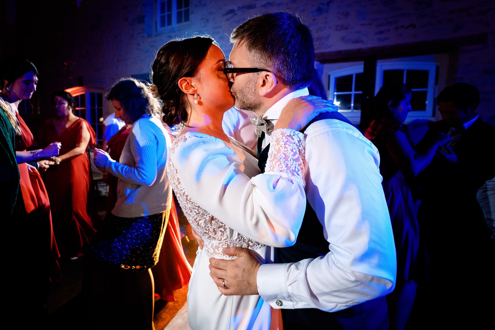 Photo de mariage au Manoir de Chivré