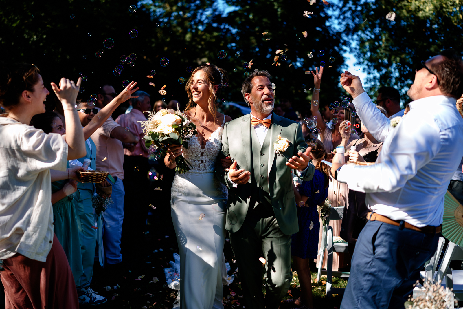 Photos de mariage au domaine de KAEGY en ALSACE