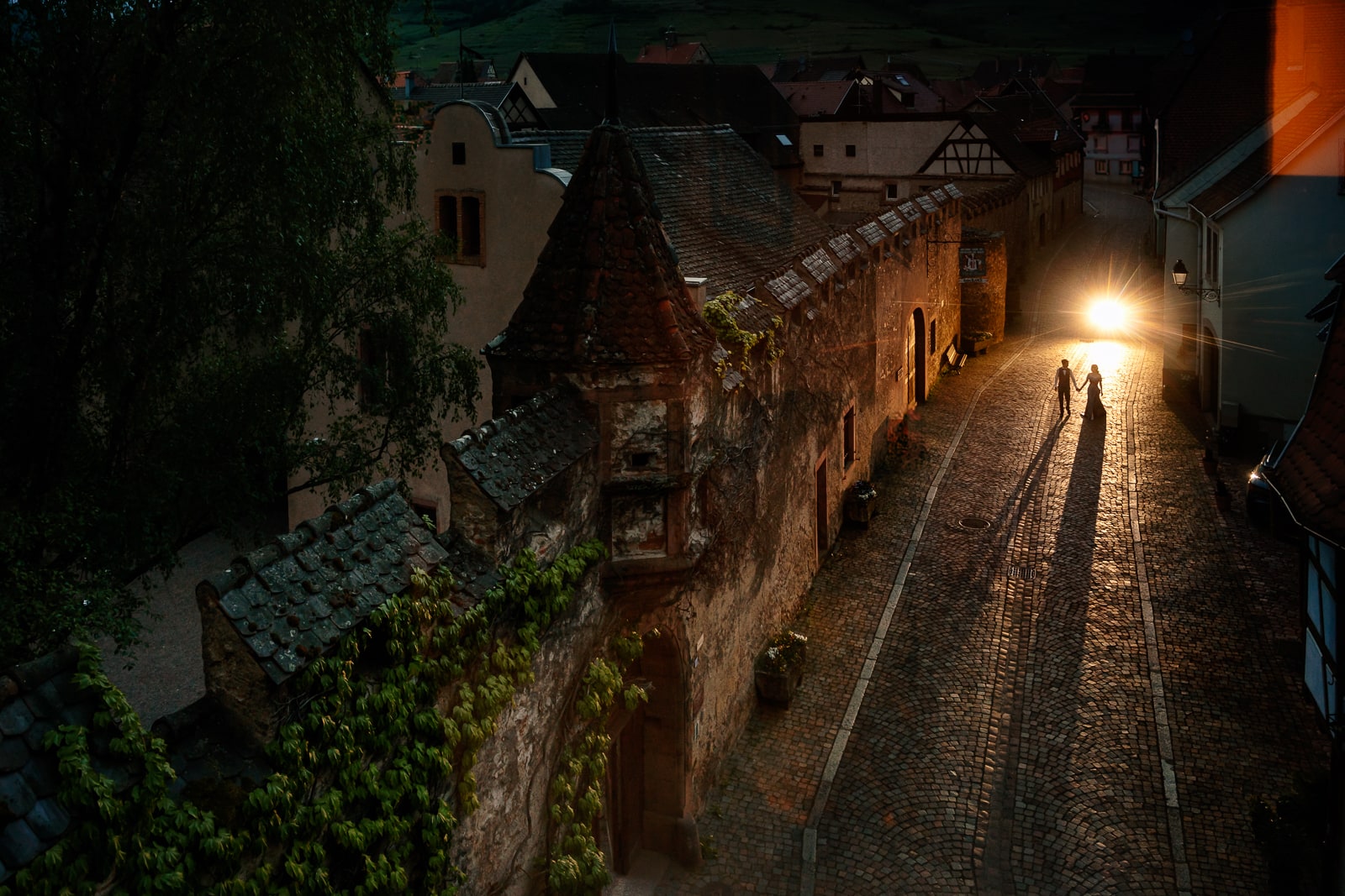 Photo de mariage à la confrérie St Etienne à Kientzheim en Alsace