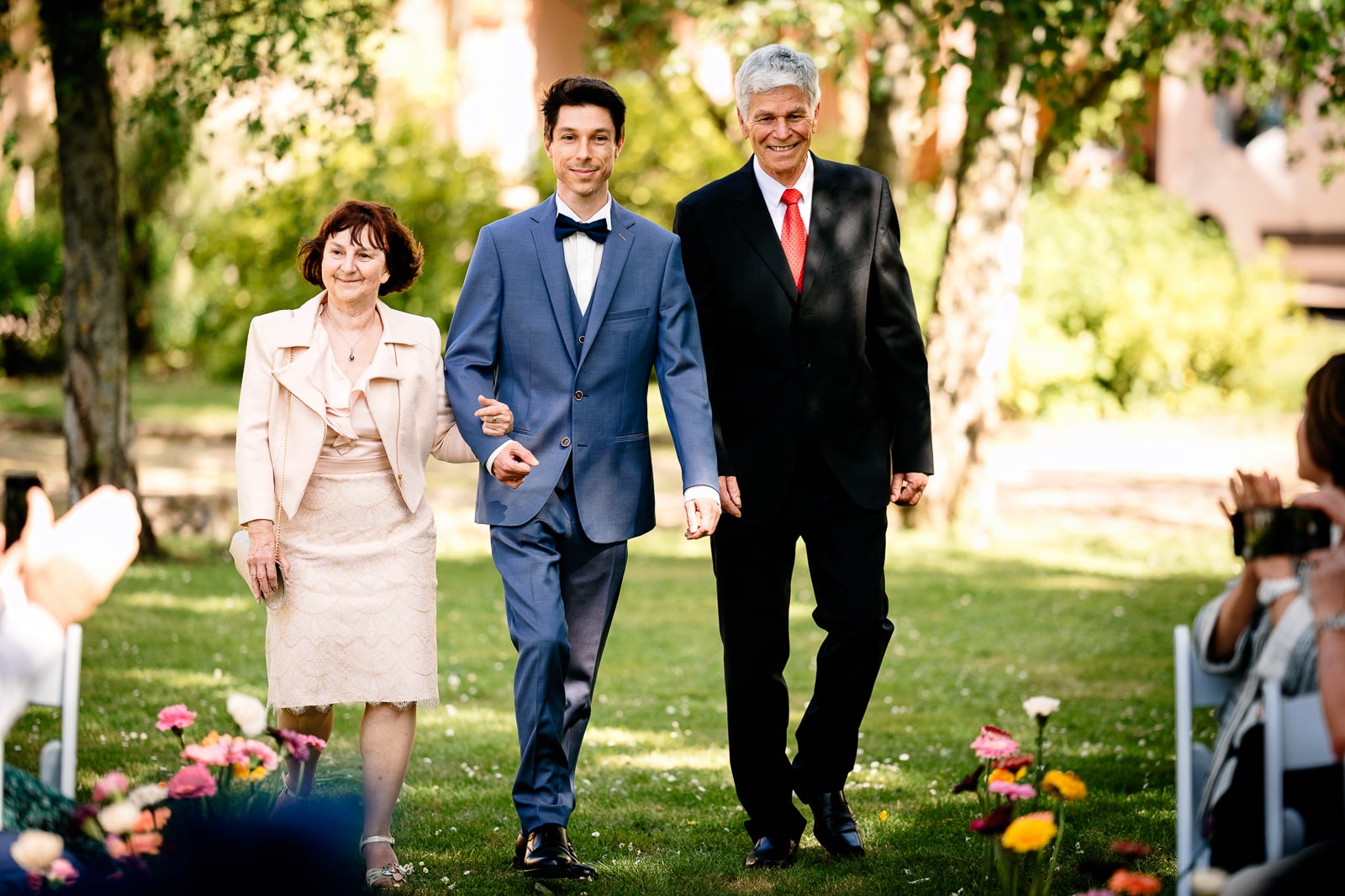 Photo de mariage à la confrérie St Etienne à Kientzheim en Alsace