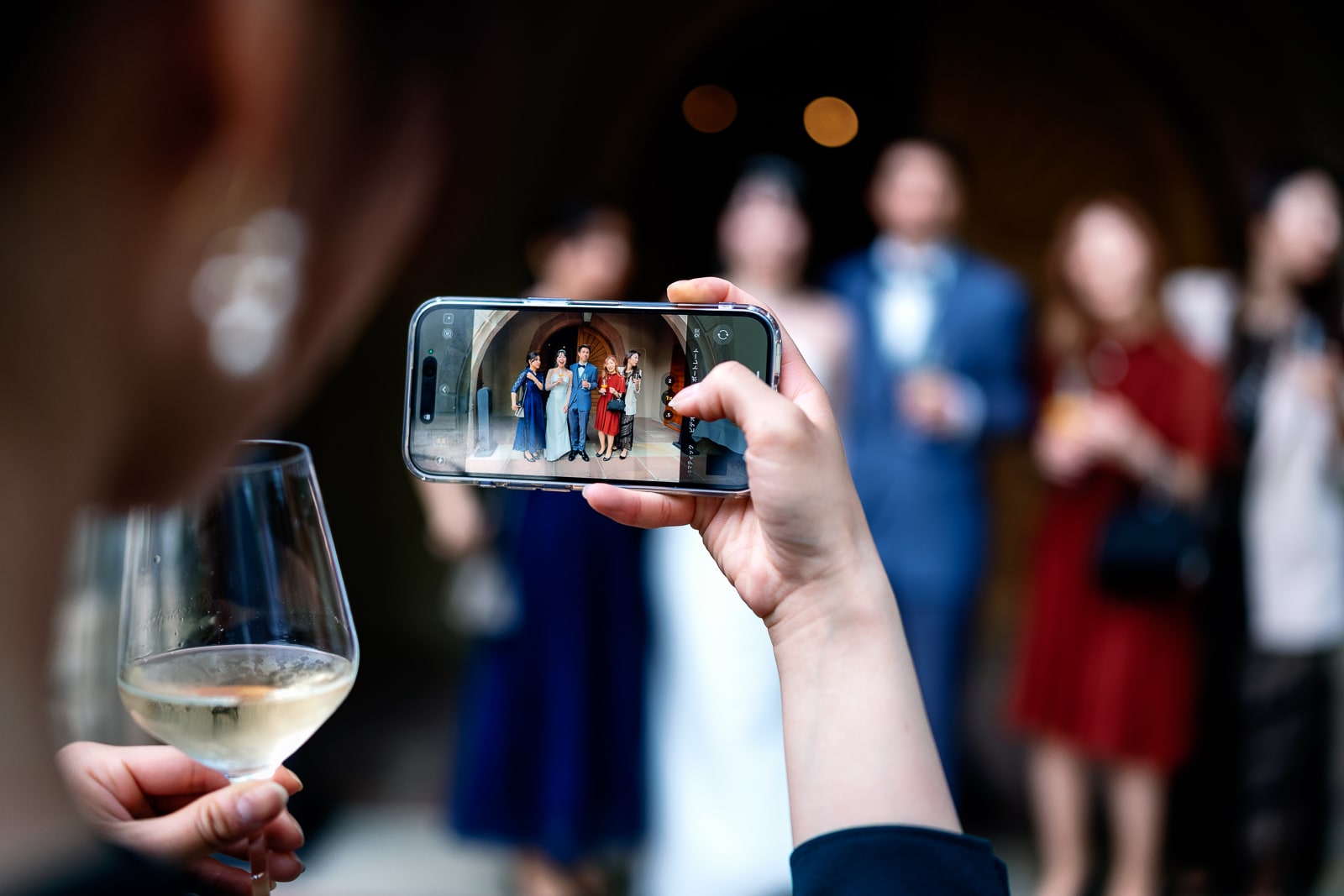 Photo de mariage à la confrérie St Etienne à Kientzheim en Alsace